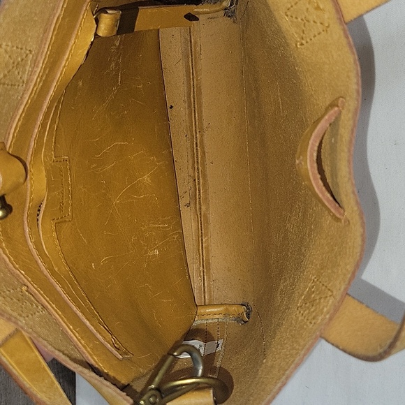 Madewell Small Leather Tote Shoulder Bag - Picture 12 of 13